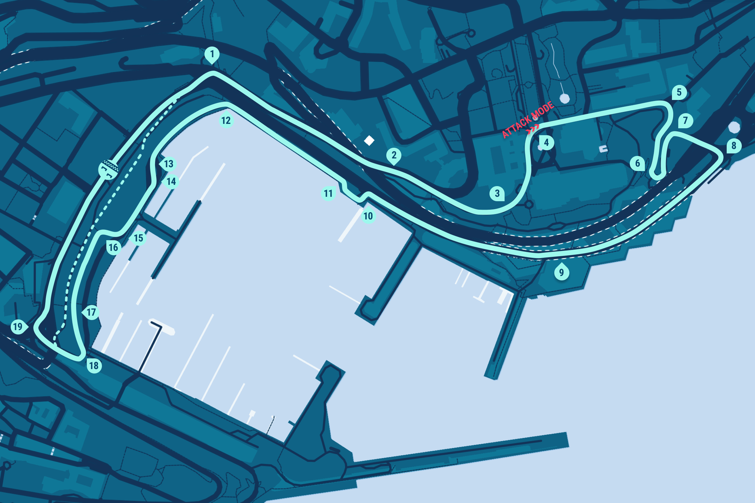 Monaco Grand Prix Circuit (2022)